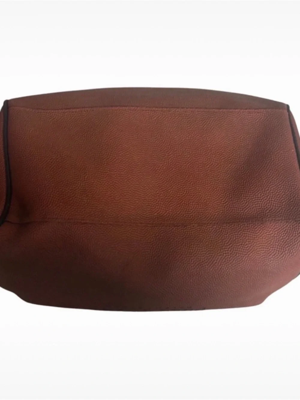 Vintage Rare Polo Sport Ralph Lauren Brown Basketball Material Bag small duffle